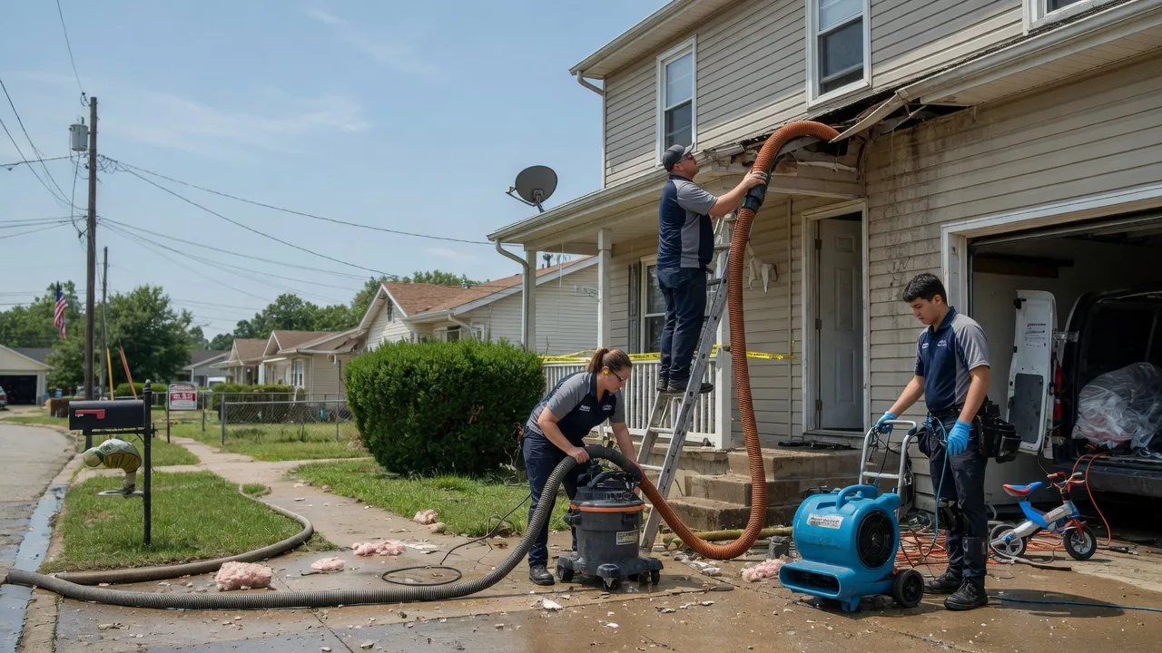 Water Damage Restoration in La Prairie, IL near me